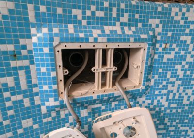 Rostflecken im Schwimmbad