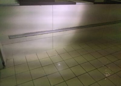 Lichtleiste in Dampfsauna defekt